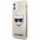 Чехол Karl Lagerfeld TPU Glitters Choupette Hard для iPhone 11, цвет Золотой (KLHCN61CHTUGLGO)