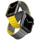Ремешок Uniq Revix reversible Magnetic для Apple Watch 49/45/44/42 мм, цвет Желтый/Серый (Yellow/Gray) (45MM-REVYELGRY)