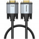 Кабель Baseus Enjoyment Series VGA Male - VGA Male Bidirectional Adapter Cable 1 м, цвет Темно-серый (CAKSX-T0G)