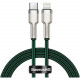 Кабель Baseus Cafule Series Metal Data Cable Type-C to Lightning PD 20W 1 м, цвет Зеленый (CATLJK-A06)
