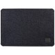Чехол Uniq DFender Sleeve Kanvas для MacBook Pro 14" (2021)/Pro 13" (до 2016), цвет Черный (DFENDER(13)-BLACK)