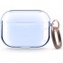 Чехол с карабином Elago Clear Hang case для AirPods Pro, цвет Голубой (EAPPCL-HANG-ABL)