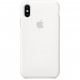 Силиконовый чехол Apple для iPhone X, цвет Белый (MQT22ZM/A)