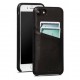 Кожаный чехол Sena Snap-On Wallet для iPhone 7/8/SE 2020, цвет Черный (SFD284ALUS)