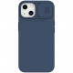 Чехол Nillkin CamShield Silky Silicone для iPhone 13, цвет Синий (6902048223332)