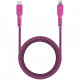 Кабель EnergEA FibraTough USB-C - Lightning MFI 1.5 м, цвет Розовый (CBL-FTCL-PNK150)