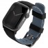 Ремешок Uniq Linus Airosoft silicone strap для Apple Watch 42/44/45 мм, цвет Черный (45MM-LINUSBLK)