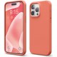 Чехол Elago Soft silicone (Liquid) для iPhone 15 Pro Max, цвет Розовое помело (ES15SC67PRO-PMPK)