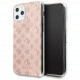 Чехол Guess 4G Peony Hard PC/TPU для iPhone 11 Pro, цвет Блестящий розовый (GUHCN58TPERG)