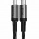 Кабель Baseus Cafule Series Cable USB Type-C - USB Type-C PD 3.1 Gen 1 60W (20V/3A) 1м, цвет Серый/Черный (CATKLF-RG1)
