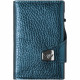 Кожаный кошелек TRU VIRTU CLICK&SLIDE Navy Metallic, цвет Синий (CL-navy)