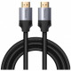 Кабель  Baseus Enjoyment Series DP Male To 4KHD Male Adapter Cable 1 м, цвет Темно-серый (CAKSX-I0G)