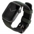 Ремешок Uniq Linus Airosoft silicone strap для Apple Watch 42/44/45 мм, цвет Зеленый (45MM-LINUSGRN)