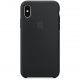 Силиконовый чехол Apple для iPhone X, цвет Черный (MQT12ZM/A)
