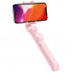 Монопод-трипод для селфи Baseus Lovely Bluetooth Folding Bracket Selfie Stick, цвет Розовый (SUDYZP-E04)