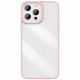 Чехол Baseus Crystal case PC/TPU для iPhone 13 Pro, цвет Розовый (ARJT001004)