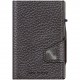 Кожаный кошелек TRU VIRTU CLICK&SLIDE Pebble Brown, цвет Коричневый/Серебристый (CL-peb-brown)