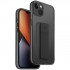 Чехол Uniq Heldro Mount + Band для iPhone 14 Plus, цвет Черный (Smoke) (IP6.7M(2022)-HELMSMK)